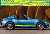 Miata stripes Rally Stickers For Mazda MX-5