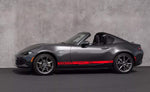 Miata stripes Rally Stickers For Mazda MX-5