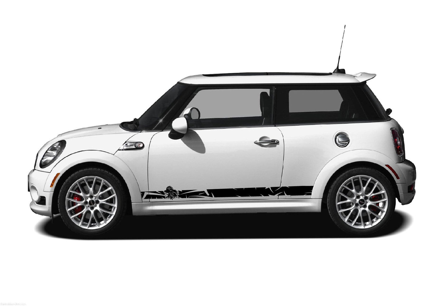 Premium Quality Vinyl Sticker fit Mini Cooper Vinyl Automotive decals Indian Man Design  Mini Cooper, Clubman, John Cooper, Countryman 