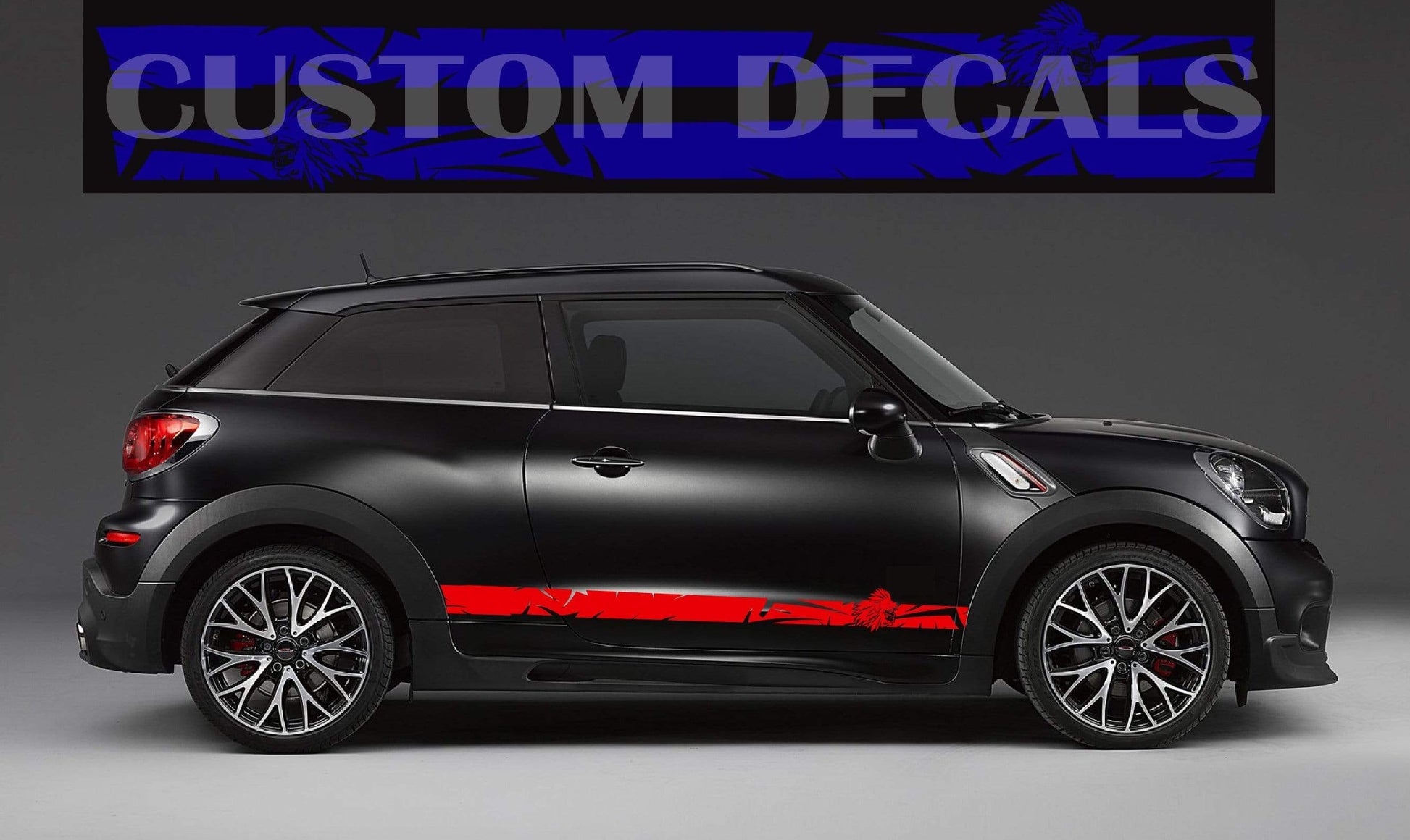 Premium Quality Vinyl Sticker fit Mini Cooper Vinyl Automotive decals Indian Man Design  Mini Cooper, Clubman, John Cooper, Countryman 