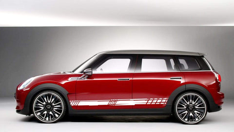 Premium Quality Vinyl Sticker fit Mini Cooper Vinyl Automotive decals Unique Design Clubman, John Cooper, Countryman