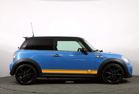 Premium Quality Vinyl Sticker fit Mini Cooper Man Line Design car Automotive decals Clubman, John Cooper, Countryman