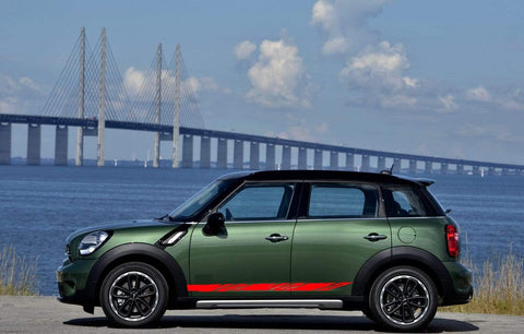 Premium Quality Vinyl Sticker fit Mini Cooper Vinyl car stickers Automotive decals Clubman, John Cooper, Countryman