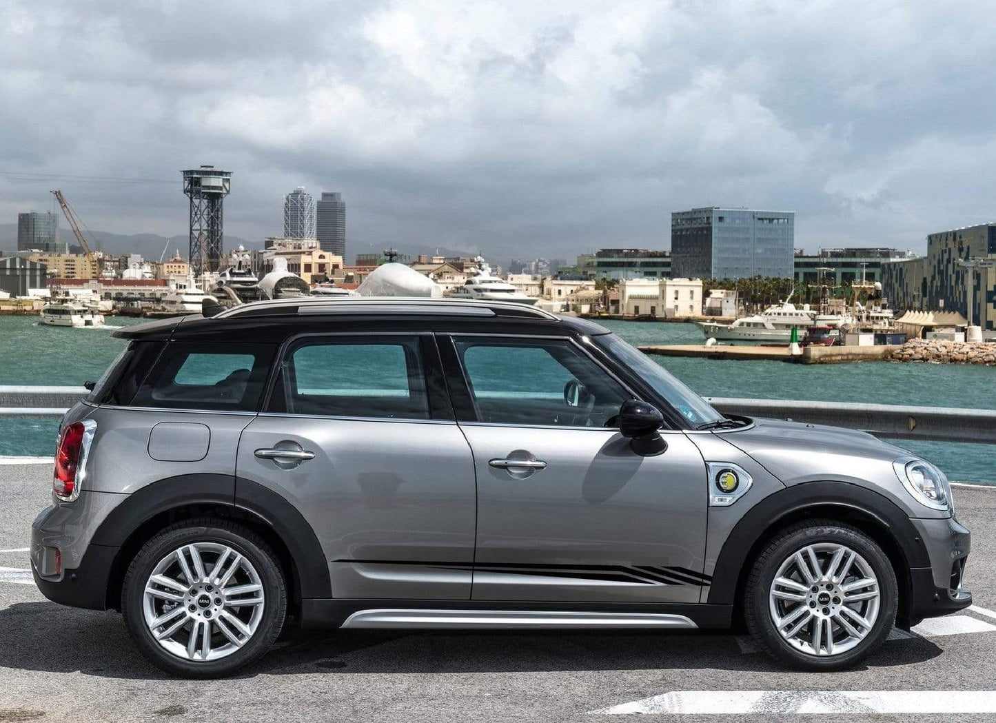 Premium Quality Vinyl Sticker fit Mini Cooper Figure Line Design Automotive decals Clubman, John Cooper, Countryman