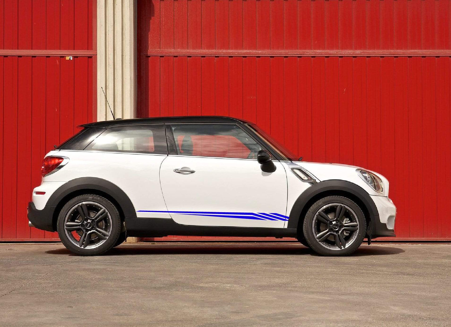 Premium Quality Vinyl Sticker fit Mini Cooper Figure Line Design Automotive decals Clubman, John Cooper, Countryman