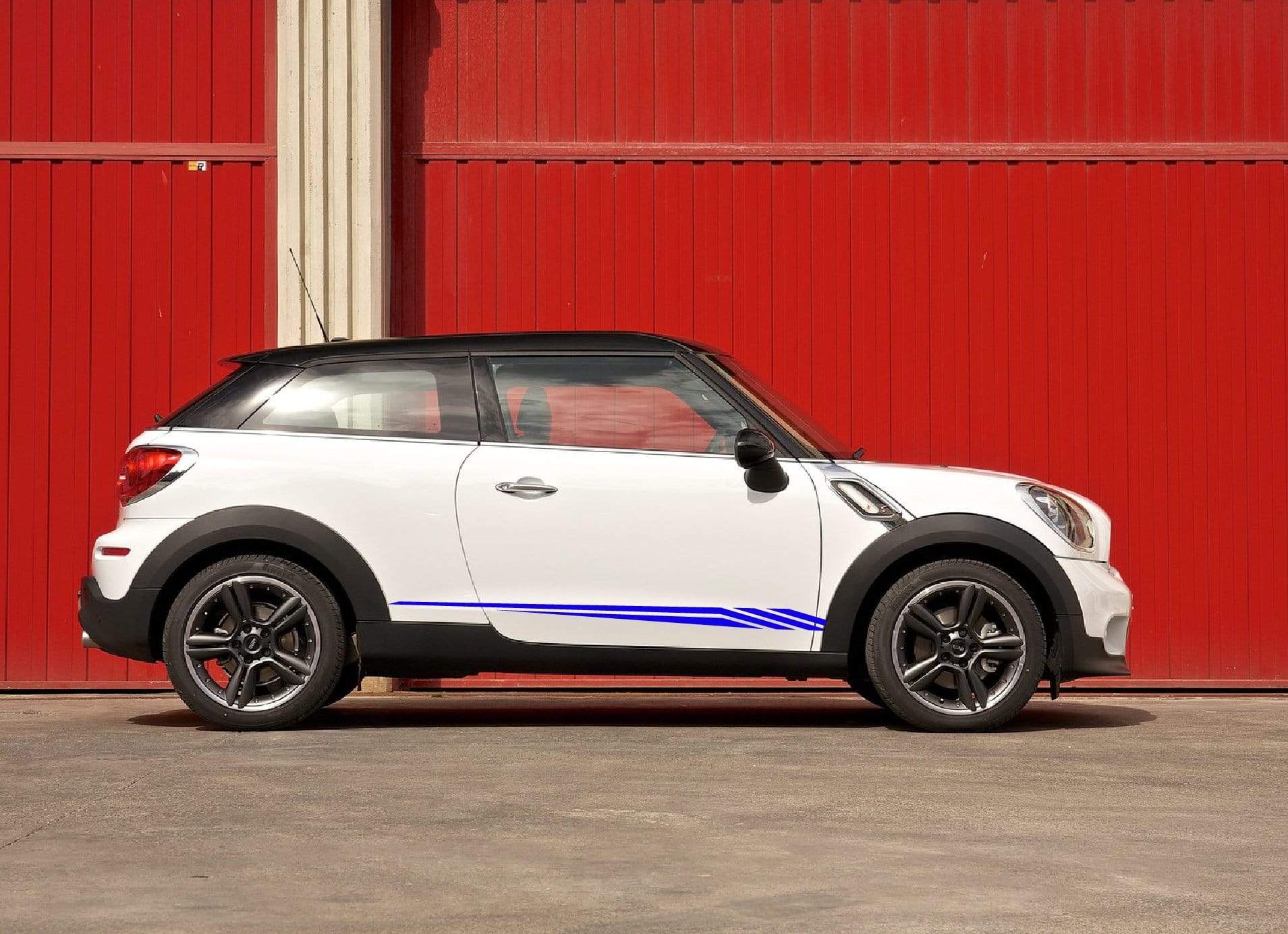 Premium Quality Vinyl Sticker fit Mini Cooper Figure Line Design Automotive decals Clubman, John Cooper, Countryman