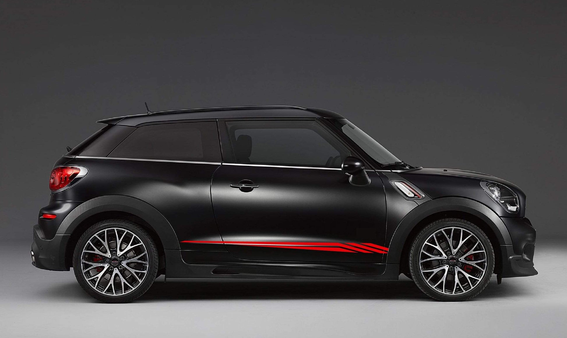 Premium Quality Vinyl Sticker fit Mini Cooper Figure Line Design Automotive decals Clubman, John Cooper, Countryman