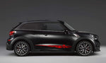 Premium Quality Vinyl Sticker fit Mini Cooper Skull Tribal line Design Automotive decals
