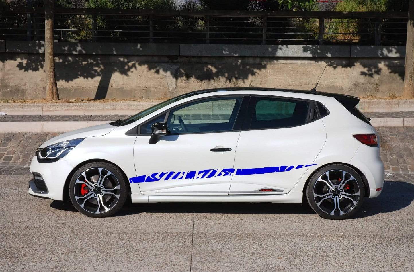 Autocollants graphiques de ligne MODERNE pour Renault Clio renault clio