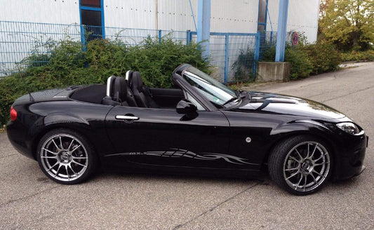Premium Quality Stickers Compatible With Mazda MX-5 Miata Tribal Line Design