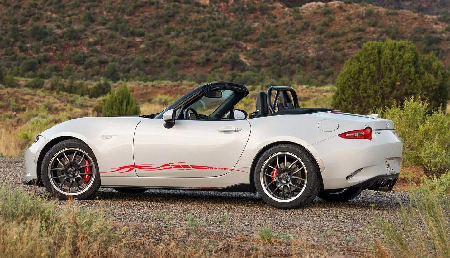 Premium Quality Stickers Compatible With Mazda MX-5 Miata Tribal Line Design