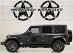 Vinyl Graphics New 2021 Star Design Graphic Stickers Compatible with Jeep Wrangler
