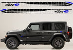 Vinyl Graphics New 4xE 4x sticker Design Graphic Stickers Compatible with Jeep Wrangler