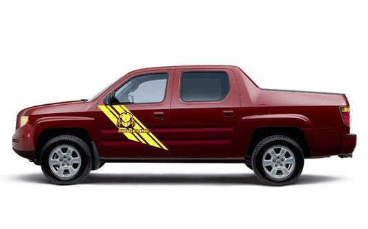 Vinyl Graphics New Alien line Graphics Vinyl Stickers Compatible With Honda Ridgeline