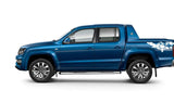 Nouveaux graphismes arrière pour Volkswagen Amarok | Autocollants VW Amarok Line | Kit de décalcomanies VW | Autocollants Amarok
