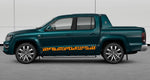 NEW Block Graphics for Volkswagen Amarok | VW Amarok Line Stickers | VW decal kit | Amarok Stickers