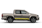 NEW Block Graphics for Volkswagen Amarok | VW Amarok Line Stickers | VW decal kit | Amarok Stickers