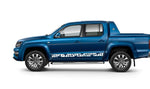 NEW Block Graphics for Volkswagen Amarok | VW Amarok Line Stickers | VW decal kit | Amarok Stickers