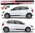 Vinyl Graphics NEW Classic design decal vinyl decal Compatible with VW Polo 2 color sticker