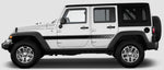 Vinyl Graphics New Classic Design Graphic Stickers Compatible with Jeep Wrangler