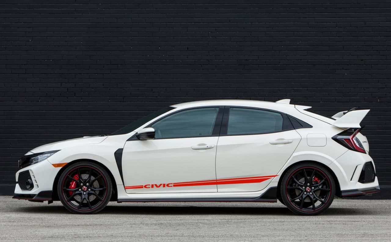 Vinyl Graphics New Classic Graphic Line Stickers Compatible With Honda Civic, All Models Size