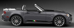 Vinyl Graphics NEW Classic Italian Design Decal Sticker Stripe Stickers Compatible with Fiat Spider 124