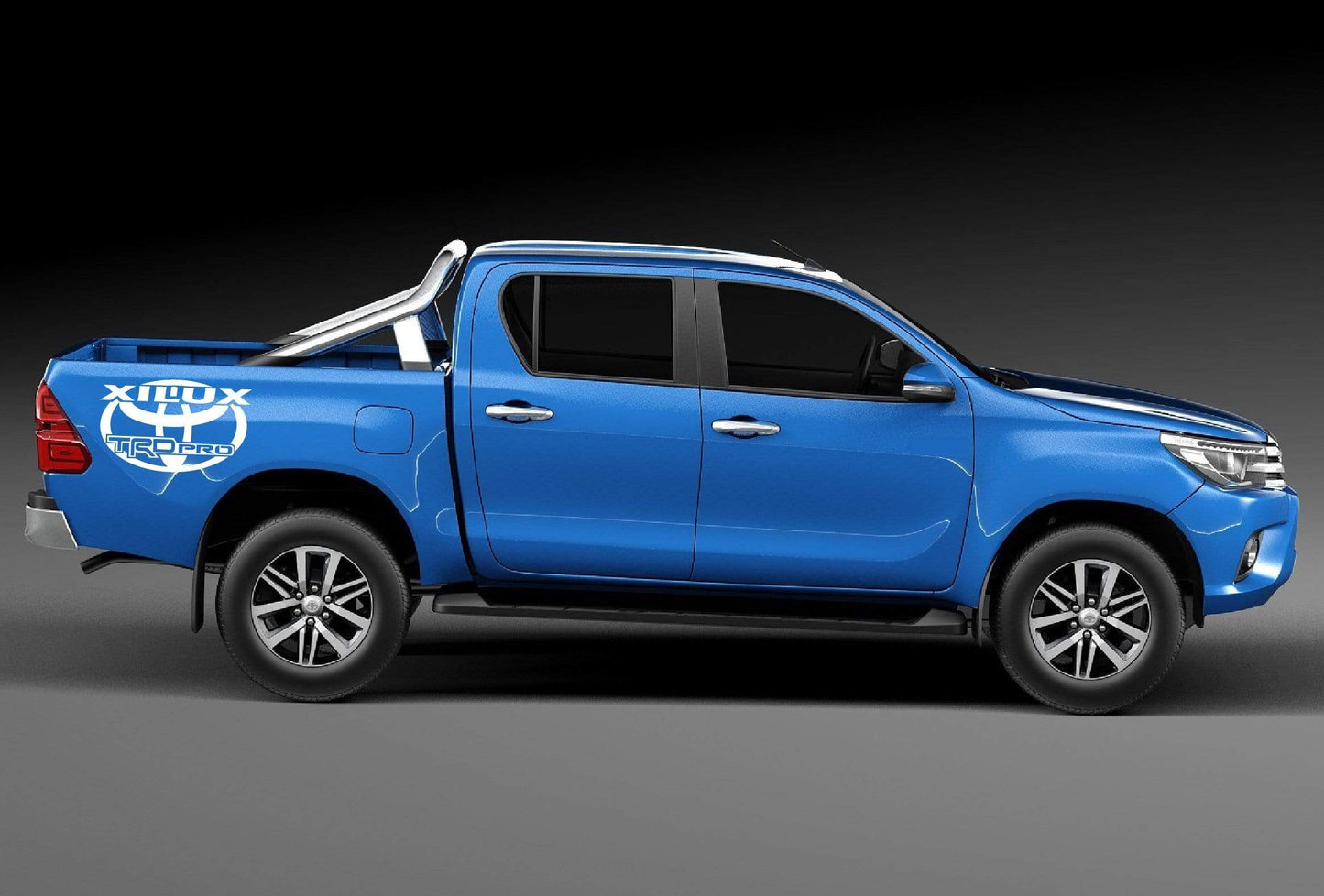 NEW Decal Sticker Vinyl Side Racing Stripes for Toyota Hilux
