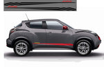 New Design 2 color decals Vinyl Stickers For Nissan Juke