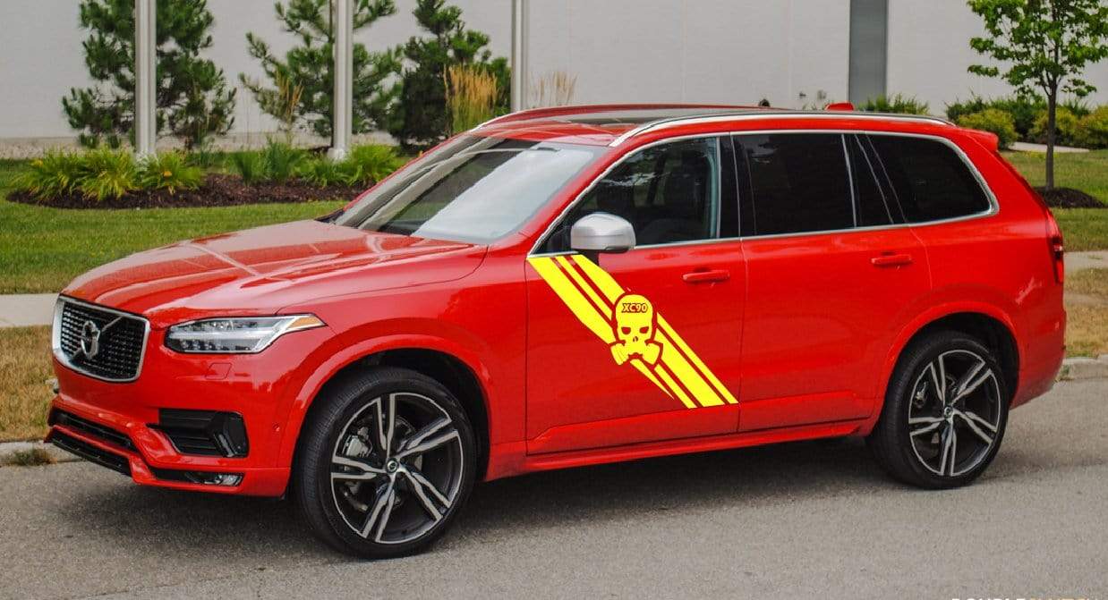 Vinyl Stripes For Volvo XC90 New Design Exclusive Racing Stickers 1995-2026