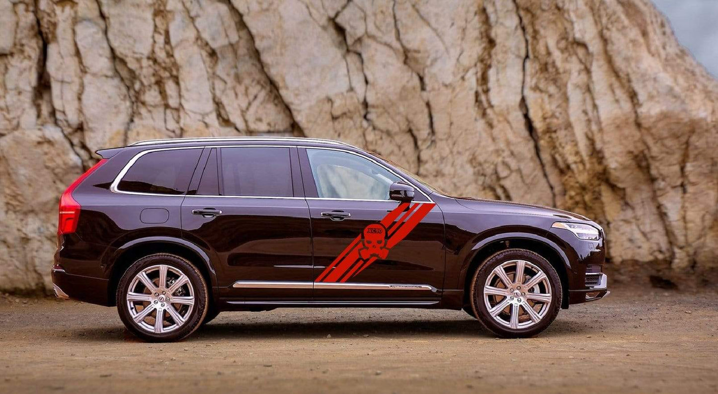 Vinyl Stripes For Volvo XC90 New Design Exclusive Racing Stickers 1995-2026