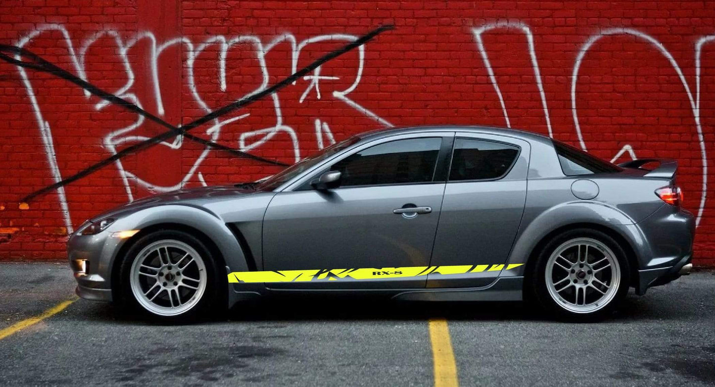 Premium Vinyl Stickers Compatible With Mazda RX-8 Sticker Street Auto Exclusive car decals
