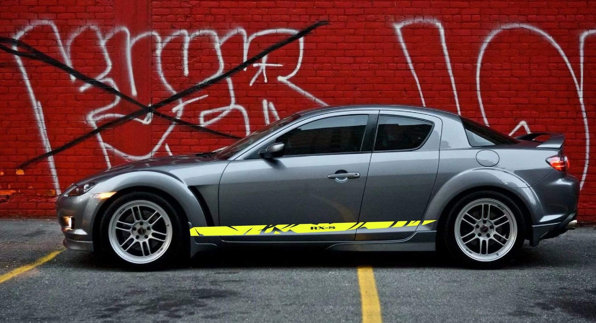 Premium Vinyl Stickers Compatible With Mazda RX-8 Sticker Street Auto Exclusive car decals