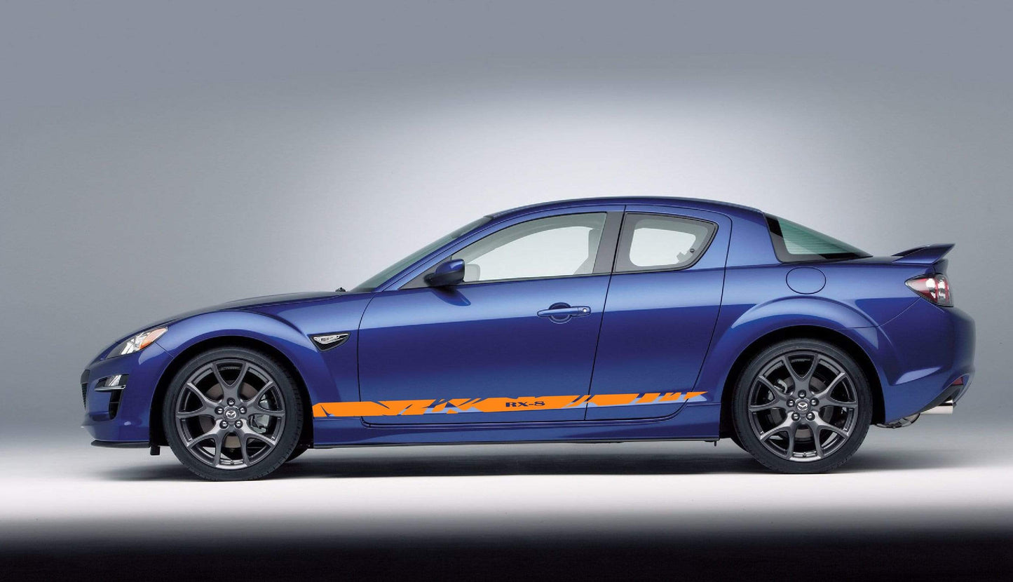 Premium Vinyl Stickers Compatible With Mazda RX-8 Sticker Street Auto Exclusive car decals