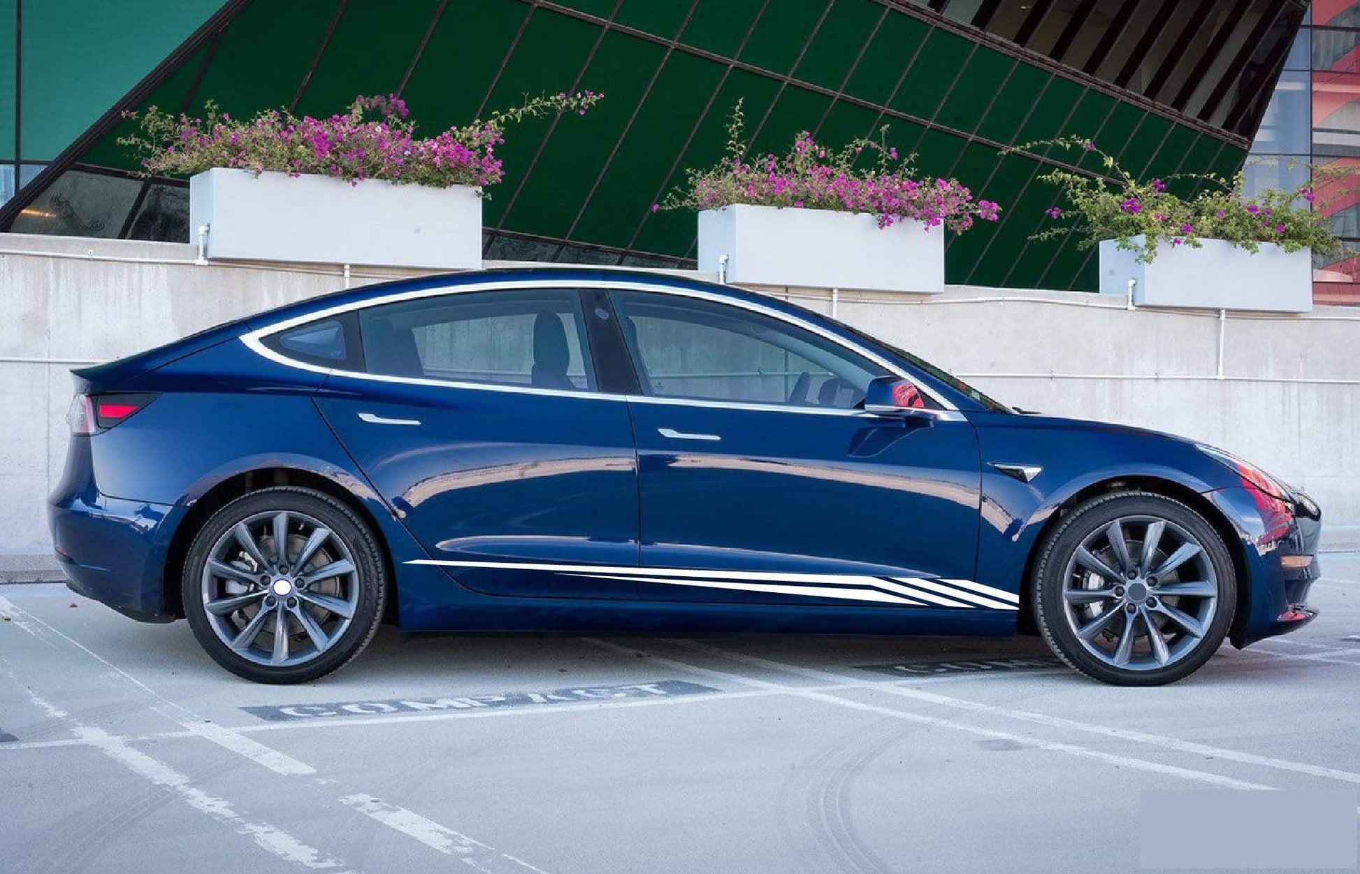 Vinyl Graphics NEW Design Graphic For Tesla Model 3 | Model X Stickers | Model Y Stickers Tesla Model S decals