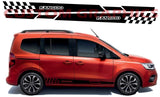 Vinyl Graphics New Design Graphic Racing Stripes Compatible with Renault Kangoo