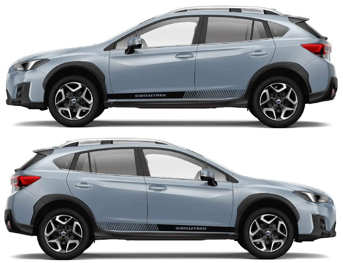 Premium Stickers Compatible With Subaru Crosstrek Best Line Design BFF