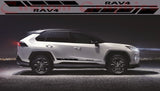 Vinyl Graphics NEW Design Vinyl Stripe Decal compatible with Toyota Rav4 Special stickers