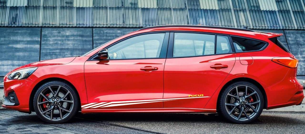Vinyl Graphics New Figure Design Decal Sticker Vinyl Side Racing Stripes for Ford Focus