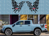 Vinyl Graphics New Flag baterfly Design Stickers Waves Compatible With Ford Maverick