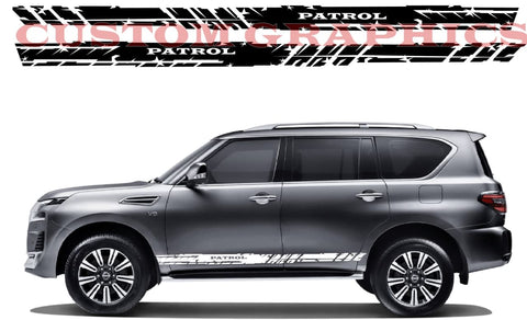 Vinyl Graphics New Graphic Vinyl Stripes Compatible with Nissan Patrol