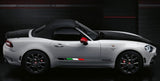 Vinyl Graphics NEW Italian Design Decal Sticker Stripe Stickers Compatible with Fiat Spider 124