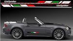 Vinyl Graphics NEW Italian Design Decal Sticker Stripe Stickers Compatible with Fiat Spider 124