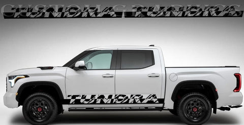 Vinyl Graphics New Logo Design Vinyl Stripes Compatible With Toyota Tundra 2002-2022