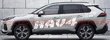 Vinyl Graphics New Logo Graphic Sticker Vinyl Side Racing Stripes Compatible with Toyota Rav4
