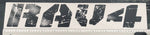 Vinyl Graphics New Logo Graphic Sticker Vinyl Side Racing Stripes Compatible with Toyota Rav4