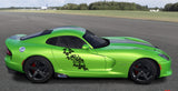 Vinyl Graphics NEW Logo Graphic Vinyl Door Decal Racing Stripe stickers for Dodge Viper 2000-2019.