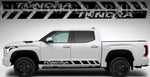 Vinyl Graphics New Logo Line Design Vinyl Stripes Compatible With Toyota Tundra 2002-2022