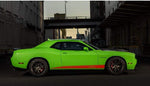 Vinyl Graphics New Racing Decal Sticker Compatible with Dodge Challenger SRT