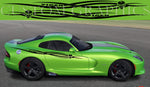 Vinyl Graphics NEW Skull Vinyl Door Decal Racing Stripe stickers for Dodge Viper 2000-2019.