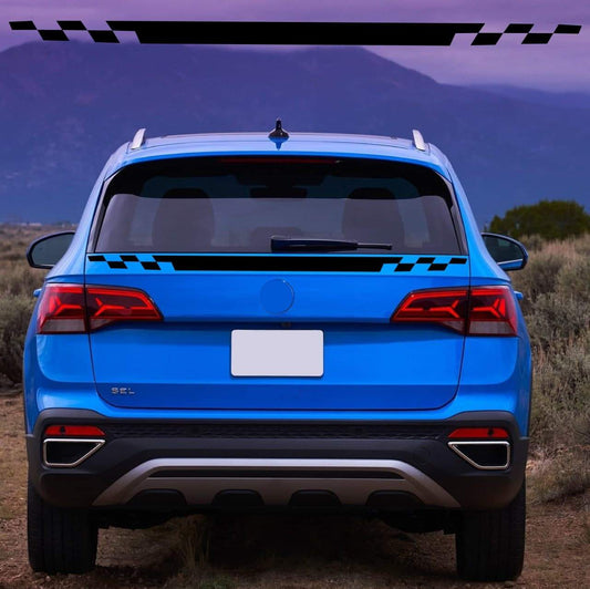 Vinyl Graphics New Tailgate Line Sport Design Sticker Compatible With VW Taos